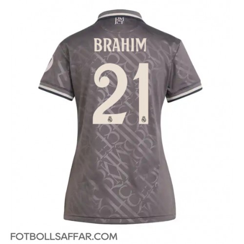 Real Madrid Brahim Diaz #21 Tredjeställ Dam 2024-25 Kortärmad